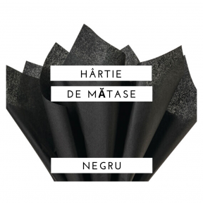 Hartie de Matase - Negru