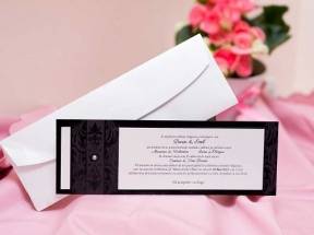 Invitatie nunta Neagra