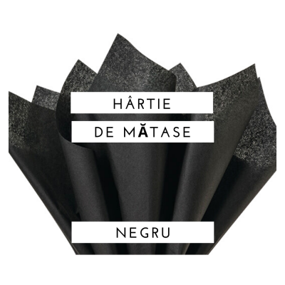 Hartie de Matase - Negru