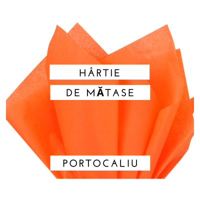 Hartie de Matase - Portocaliu