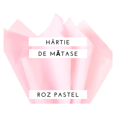 Hartie de matase - Roz Pastel