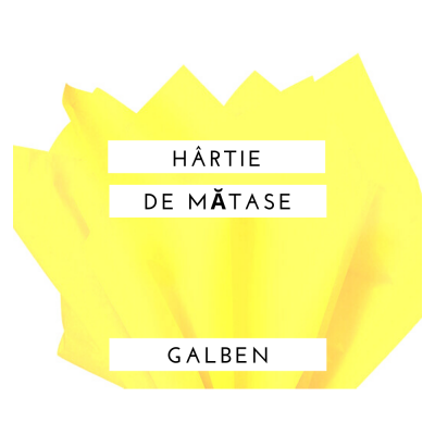 Hartie Cadouri - Galben