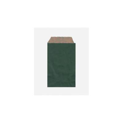 Punga mercerie verde inchis - 7x12cm - 250 buc