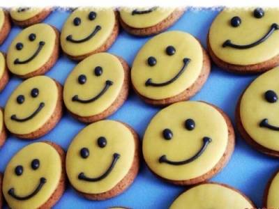Turta dulce/Biscuit Smiley Face