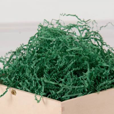 Umplutura cutii din hartie zig-zag nuanta verde 1kg