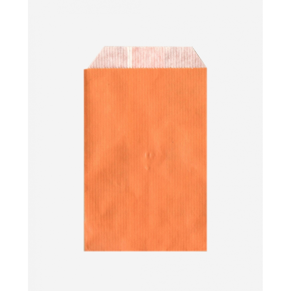 Punga mercerie portocalie - 7x12 cm - lwc alb 70gr/m2 - 250 buc